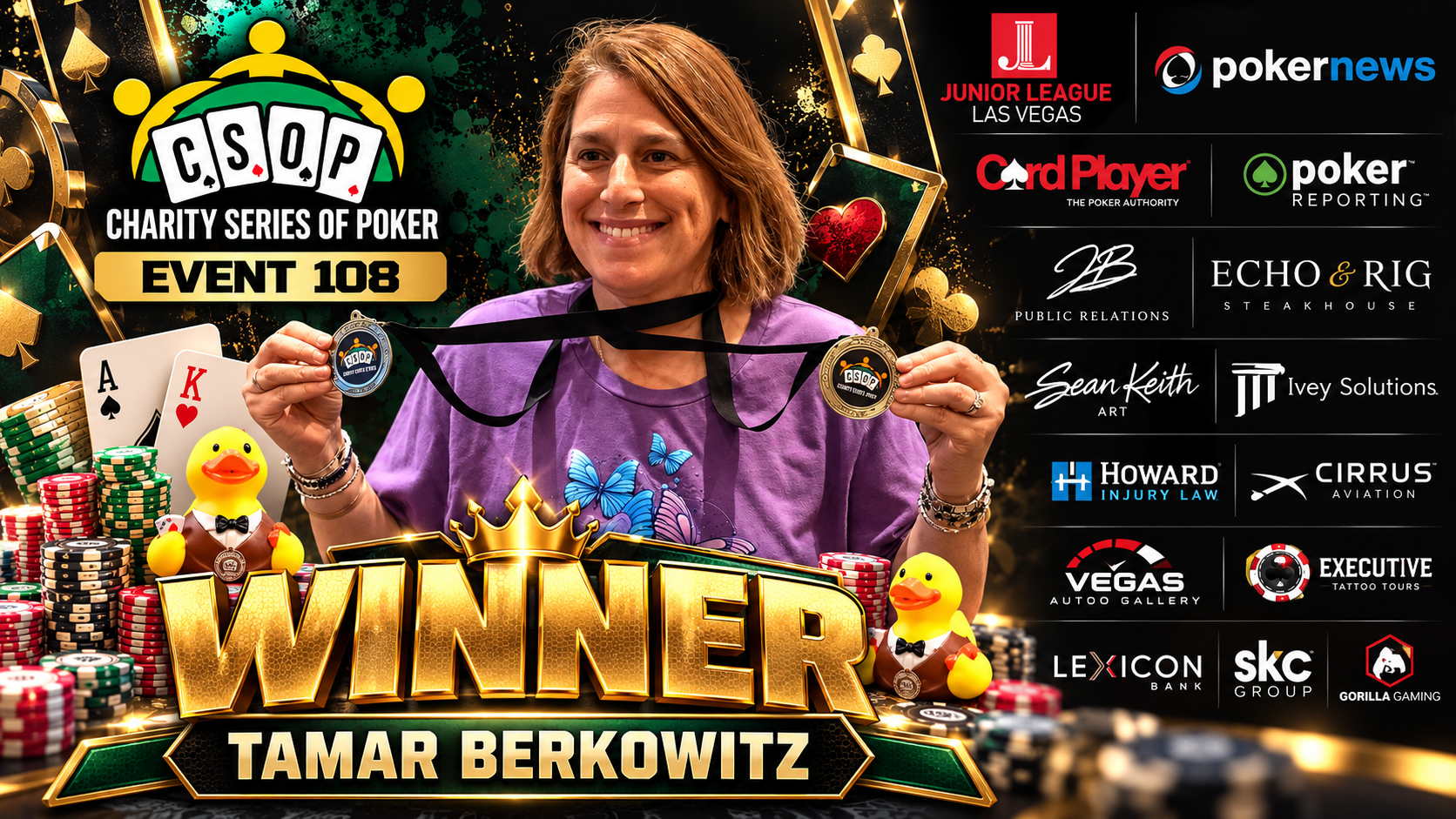 CSOP 108 Winner Tamar Berkowitz