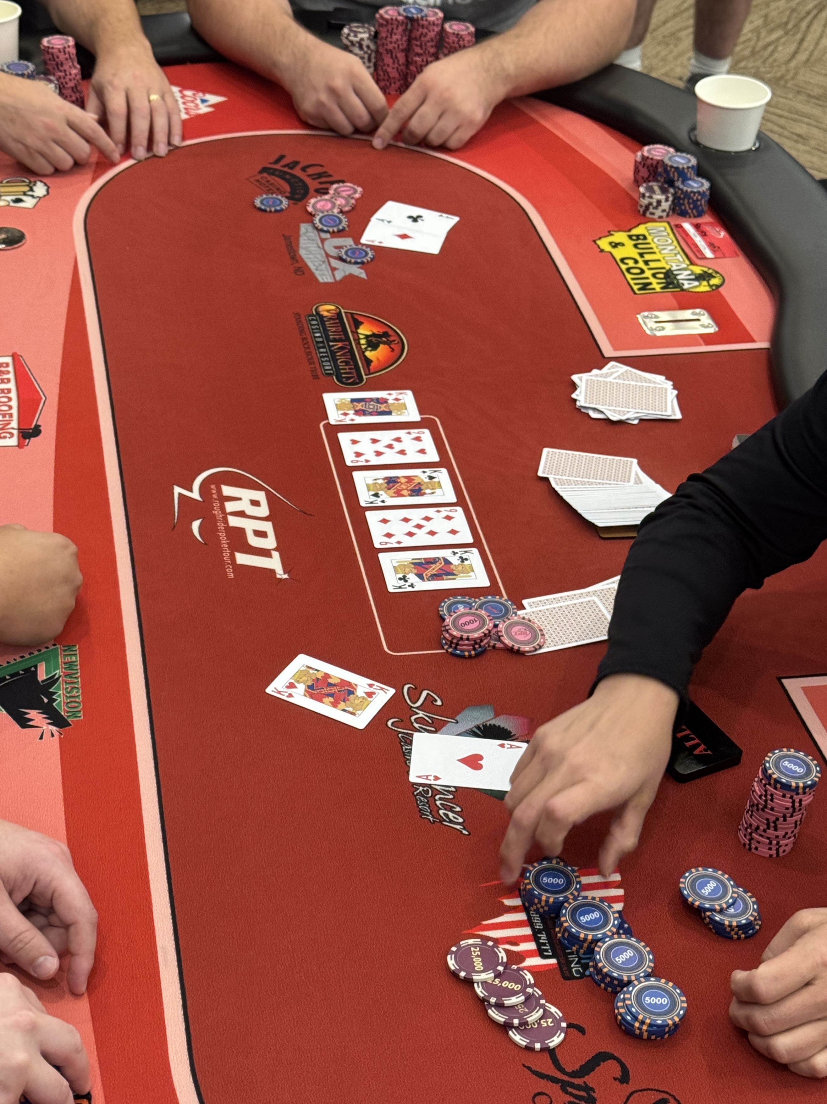 Steve Belland Finds a Late Night Double With Quads
